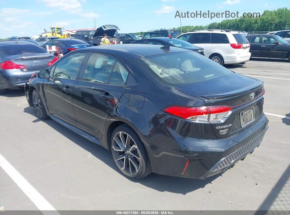 JTDS4MCE2NJ090409 2022 TOYOTA COROLLA Black Задня ліва чверть