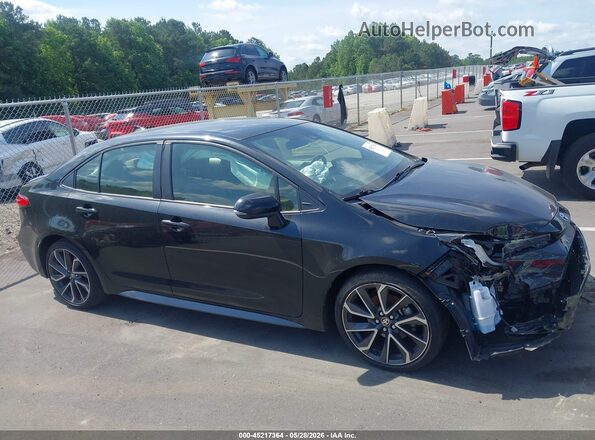 JTDS4MCE2NJ090409 2022 TOYOTA COROLLA Black Вид задньої частини салону