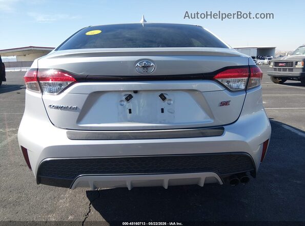 JTDS4MCE4N3501104 2022 TOYOTA COROLLA Silver 