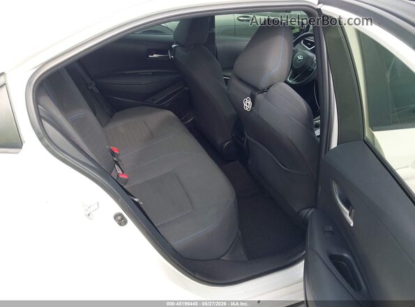 JTDS4MCE6MJ061817 2021 TOYOTA COROLLA White VIN კოდის სტიკერის ხედი
