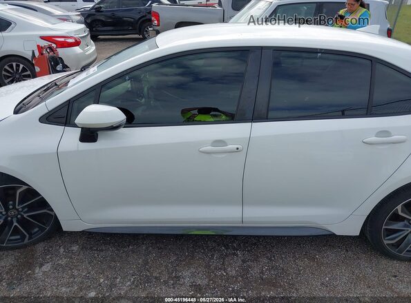JTDS4MCE6MJ061817 2021 TOYOTA COROLLA White სალონის 360-გრადუსიანი ხედი