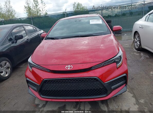 JTDS4MCE6MJ064796 2021 TOYOTA LL Red ხელსაწყოთა პანელის ხედი