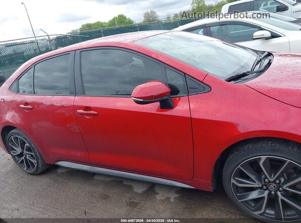 JTDS4MCE6MJ064796 2021 TOYOTA LL Red უკანა სალონის ხედი