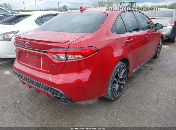 JTDS4MCE6MJ064796 2021 TOYOTA LL Red უკანა მარჯვენა