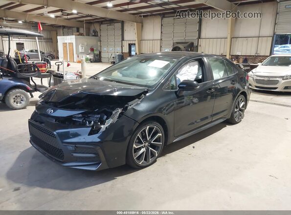 JTDS4MCE8MJ065285 2021 TOYOTA COROLLA Black Front left