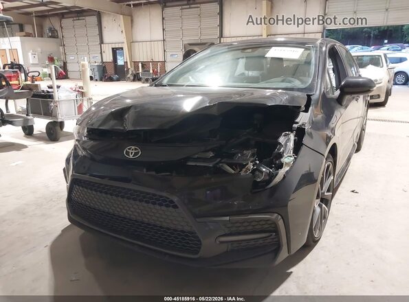 JTDS4MCE8MJ065285 2021 TOYOTA COROLLA Black Front view