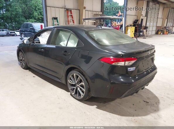 JTDS4MCE8MJ065285 2021 TOYOTA COROLLA Black Rear left