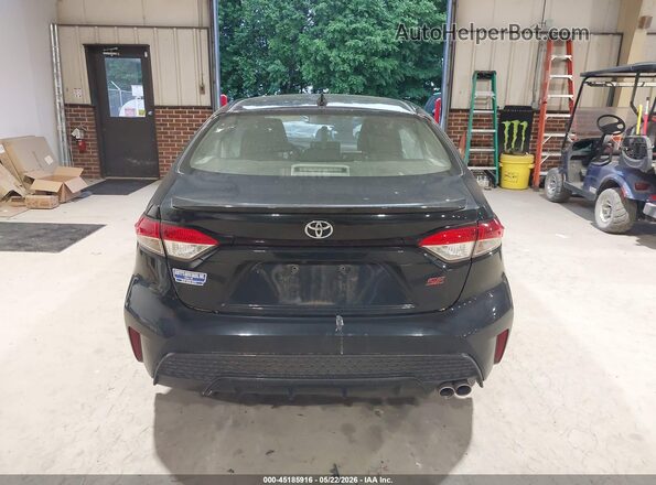 JTDS4MCE8MJ065285 2021 TOYOTA COROLLA Black 