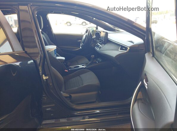 JTDS4MCE8NJ096425 2022 TOYOTA COROLLA Black Front interior view