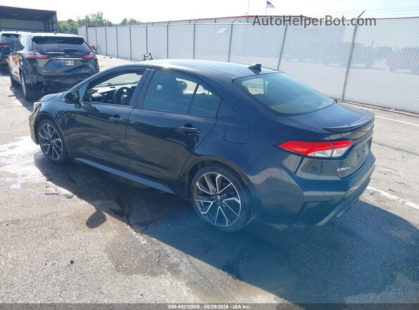 JTDS4MCE8NJ096425 2022 TOYOTA COROLLA Black Rear left
