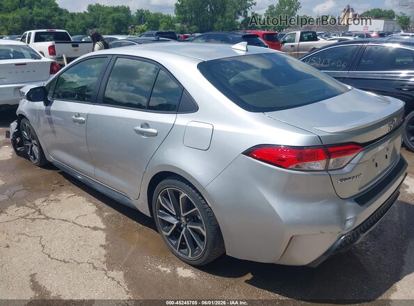 JTDS4RCE0LJ001284 2020 TOYOTA COROLLA Silver 