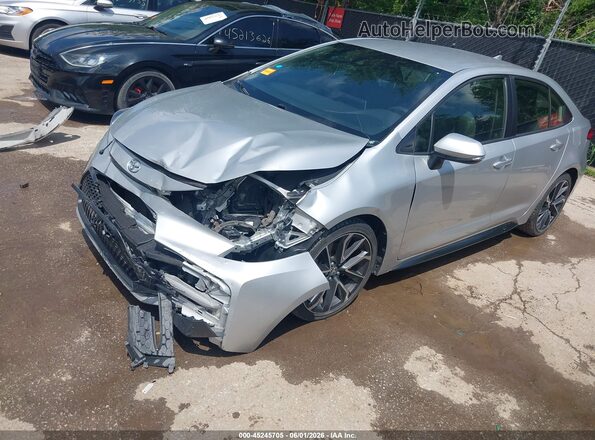 JTDS4RCE0LJ001284 2020 TOYOTA COROLLA Silver 