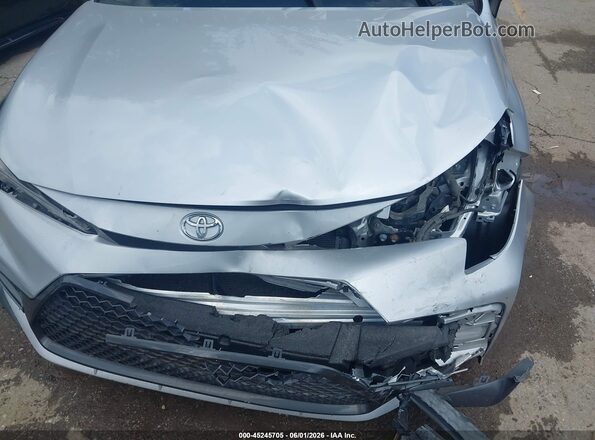 JTDS4RCE0LJ001284 2020 TOYOTA COROLLA Silver 