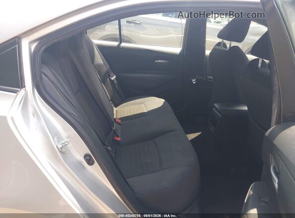 JTDS4RCE0LJ001284 2020 TOYOTA COROLLA Silver 