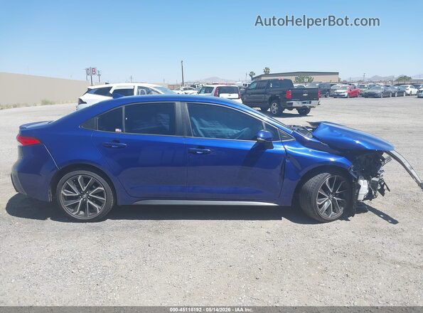 JTDS4RCE0LJ007893 2020 TOYOTA COROLLA Blue სალონის 360-გრადუსიანი ხედი