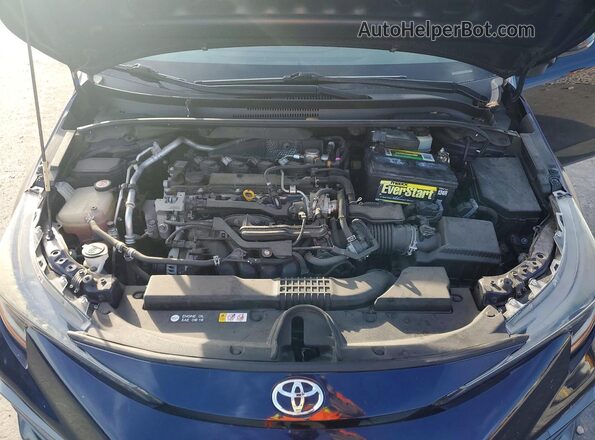 JTDS4RCE1LJ037162 2020 TOYOTA COROLLA Blue Rear interior view