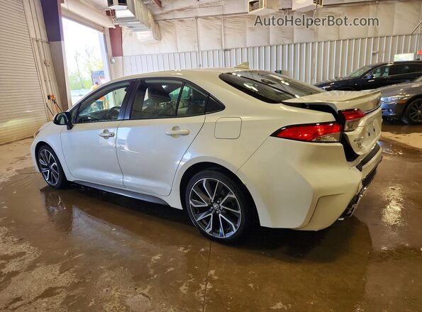 JTDS4RCE3LJ000369 2020 TOYOTA COROLLA White Задня ліва чверть