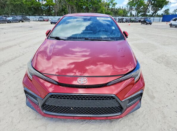 JTDS4RCE3LJ023375 2020 TOYOTA COROLLA Красный Вид спереди