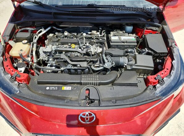 JTDS4RCE3LJ023375 2020 TOYOTA COROLLA Красный Вид задней части салона