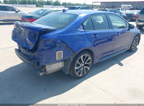 JTDS4RCE3LJ028771 2020 TOYOTA COROLLA Blue 