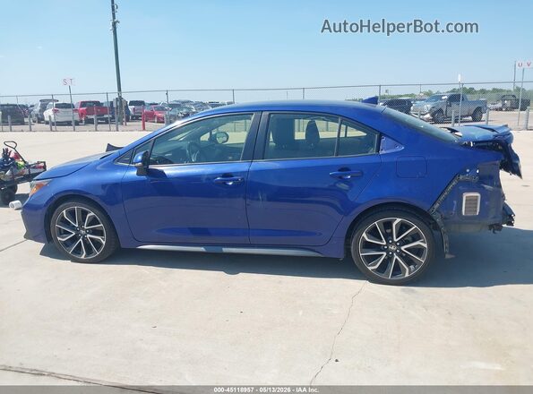 JTDS4RCE3LJ028771 2020 TOYOTA COROLLA Blue 