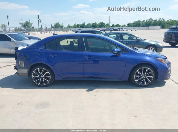 JTDS4RCE3LJ028771 2020 TOYOTA COROLLA Blue 