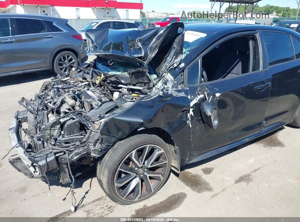JTDS4RCE4LJ001806 2020 TOYOTA COROLLA Black Вид спереду