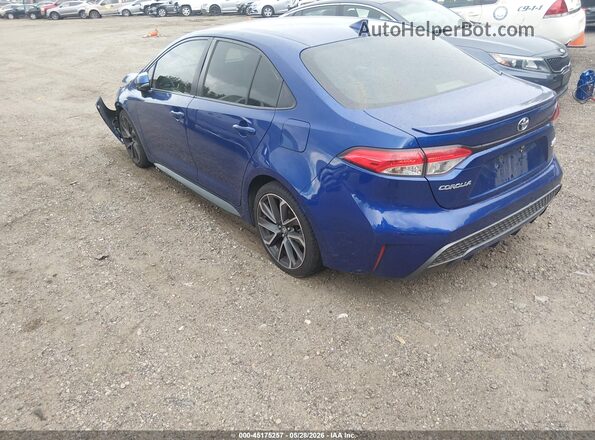 JTDS4RCE4LJ019786 2020 TOYOTA COROLLA Blue 
