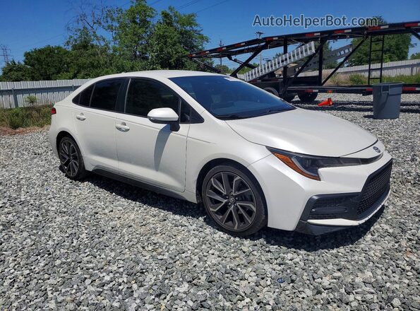 JTDS4RCE5LJ051789 2020 TOYOTA COROLLA White Przód prawy