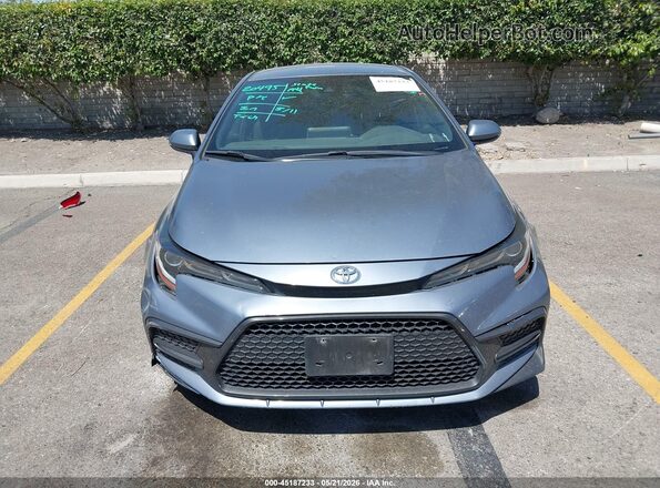 JTDS4RCE6LJ032216 2020 TOYOTA COROLLA Blue Vista interior trasera