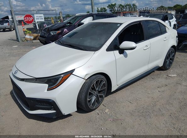 JTDS4RCE6LJ036170 2020 TOYOTA COROLLA White 