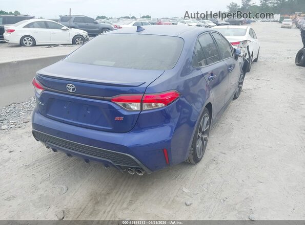 JTDS4RCE7LJ017160 2020 TOYOTA COROLLA Blue 