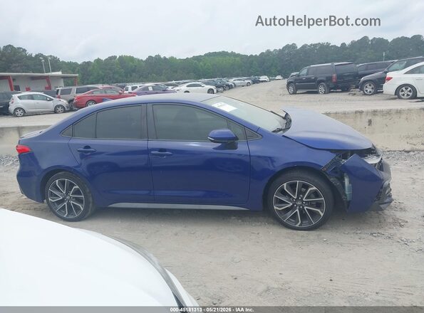 JTDS4RCE7LJ017160 2020 TOYOTA COROLLA Blue 