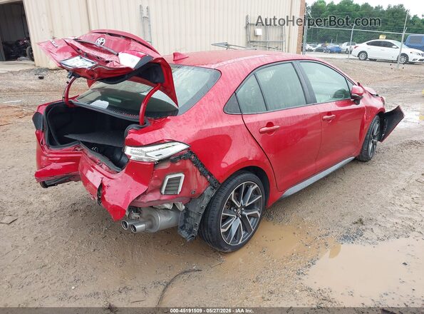 JTDS4RCE7LJ017384 2020 TOYOTA COROLLA Red Հետևի աջ