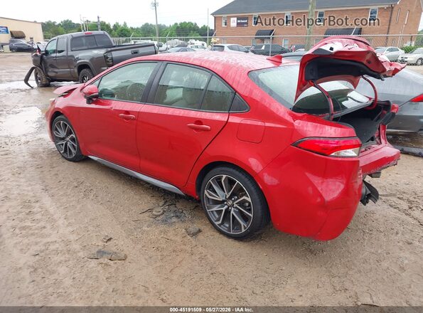 JTDS4RCE7LJ017384 2020 TOYOTA COROLLA Red Հետևի ձախ
