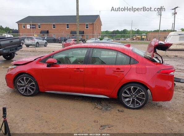 JTDS4RCE7LJ017384 2020 TOYOTA COROLLA Red Սալոնի հետևի տեսք