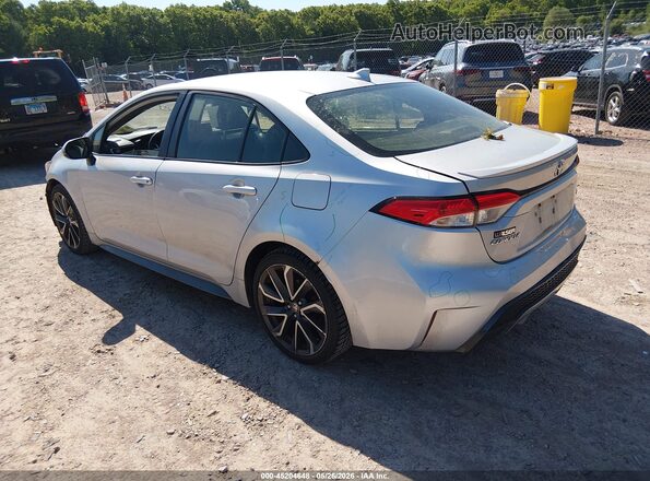 JTDS4RCE7LJ025808 2020 TOYOTA COROLLA Silver უკანა მარცხენა