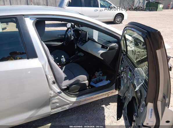 JTDS4RCE7LJ025808 2020 TOYOTA COROLLA Silver წინა სალონის ხედი