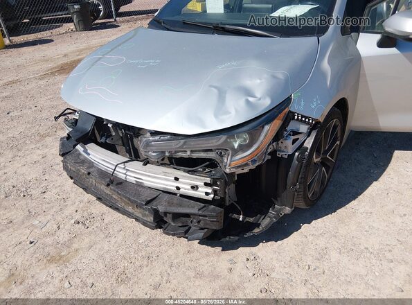 JTDS4RCE7LJ025808 2020 TOYOTA COROLLA Silver წინა ხედი