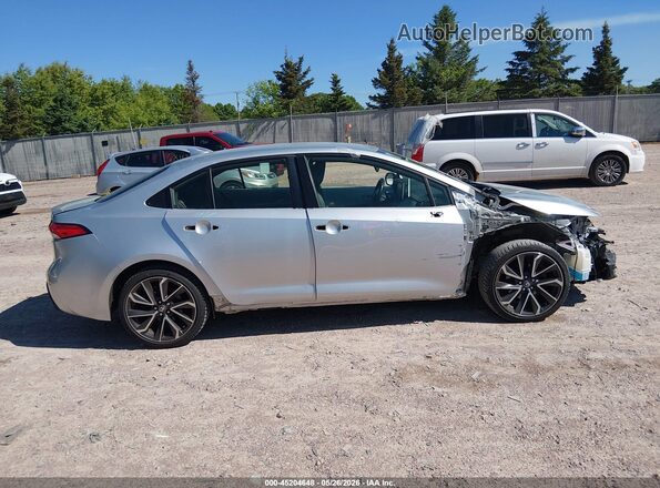 JTDS4RCE7LJ025808 2020 TOYOTA COROLLA Silver სალონის 360-გრადუსიანი ხედი