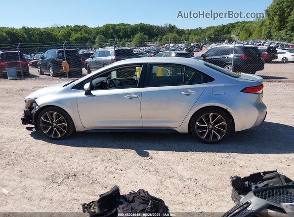 JTDS4RCE7LJ025808 2020 TOYOTA COROLLA Silver 