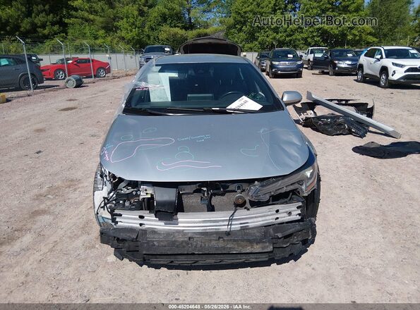 JTDS4RCE7LJ025808 2020 TOYOTA COROLLA Silver უკანა სალონის ხედი