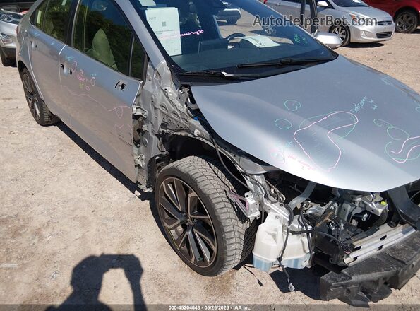 JTDS4RCE7LJ025808 2020 TOYOTA COROLLA Silver 