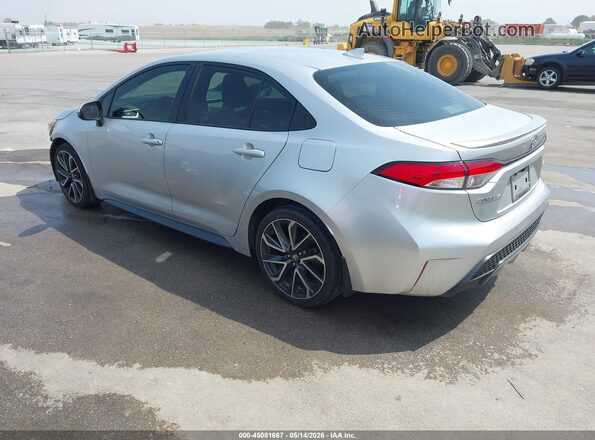 JTDS4RCE7LJ034363 2020 TOYOTA COROLLA Silver Tył lewy