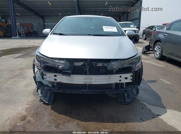JTDS4RCE7LJ034363 2020 TOYOTA COROLLA Silver Widok z przodu