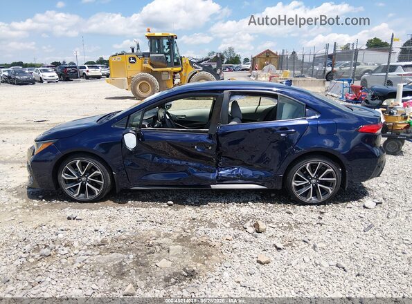 JTDS4RCE7LJ040860 2020 TOYOTA COROLLA Синий 