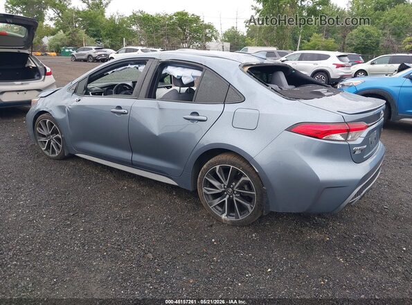 JTDS4RCE8LJ040690 2020 TOYOTA COROLLA Blue Հետևի ձախ