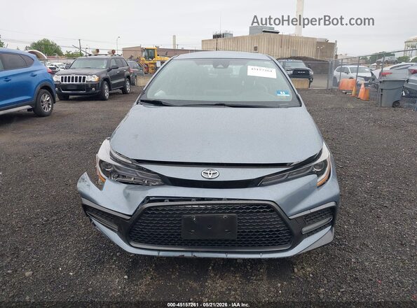 JTDS4RCE8LJ040690 2020 TOYOTA COROLLA Blue Սարքավորումների վահանակի տեսք