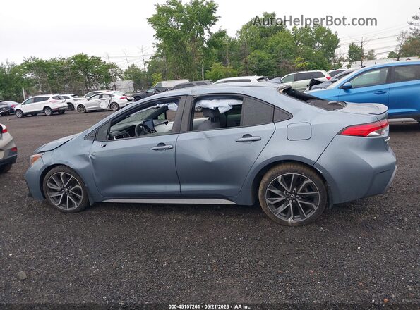JTDS4RCE8LJ040690 2020 TOYOTA COROLLA Blue Սալոնի 360 աստիճան տեսք