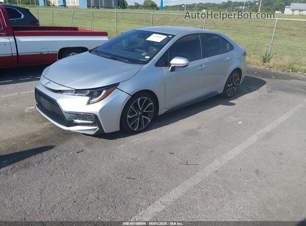 JTDS4RCE9LJ003924 2020 TOYOTA COROLLA Silver Front left